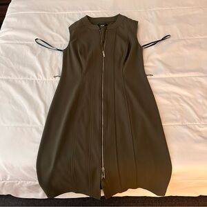 Tommy Hilfiger army green dress, mini style, size 6